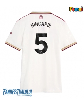 Arsenal Piero Hincapie #5 Tricou Fotbal Replică 2025-26 Femei Treilea